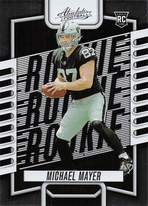 2023 Panini Absolute Football Retail Michael Mayer #116 Rookie