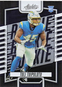 2023 Panini Absolute Football Retail Tuli Tuipulotu #173 Rookie