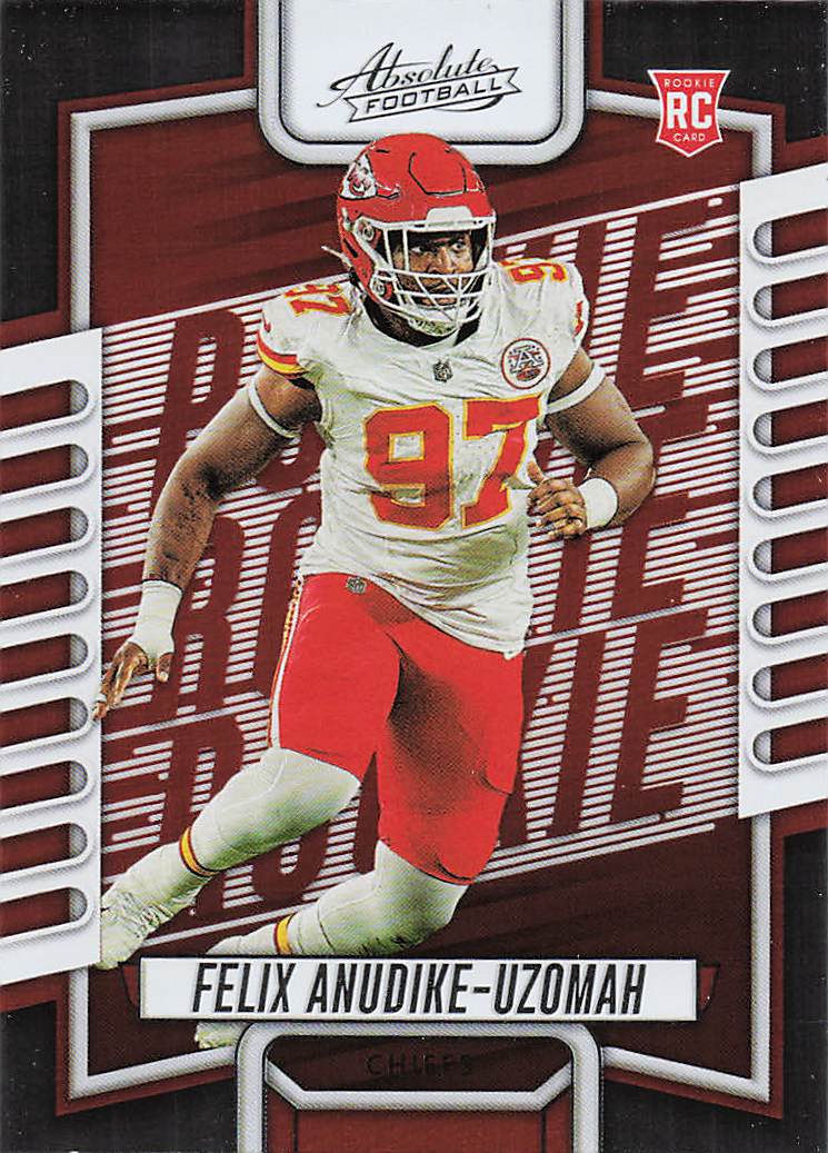 2023 Panini Absolute Football Retail Felix Anudike-Uzomah #162 Rookie