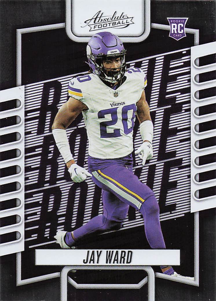 2023 Panini Absolute Football Retail Jay Ward #200 Rookie