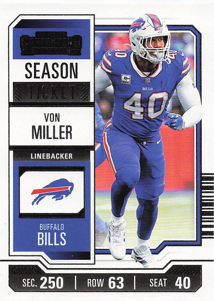 2023 Panini Contenders Football Von Miller #13