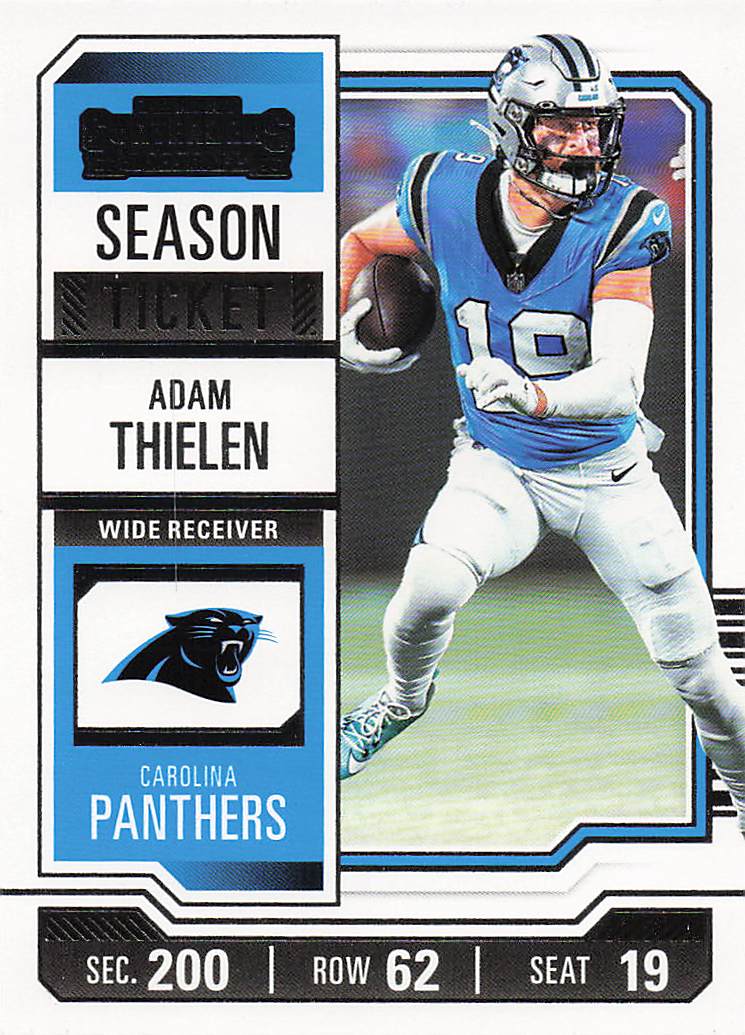 2023 Panini Contenders Football Season Ticket Retail Adam Thielen #14
