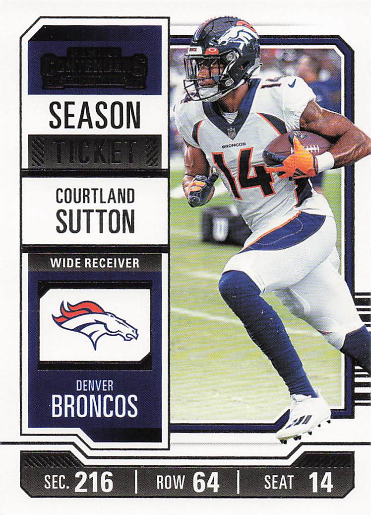 2023 Panini Contenders Football Courtland Sutton #30