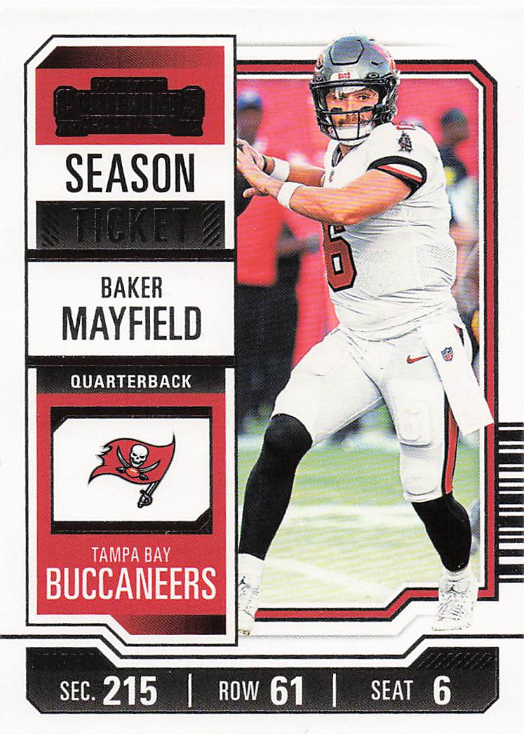 2023 Panini Contenders Football Season Ticket Retail Baker Mayfield #92