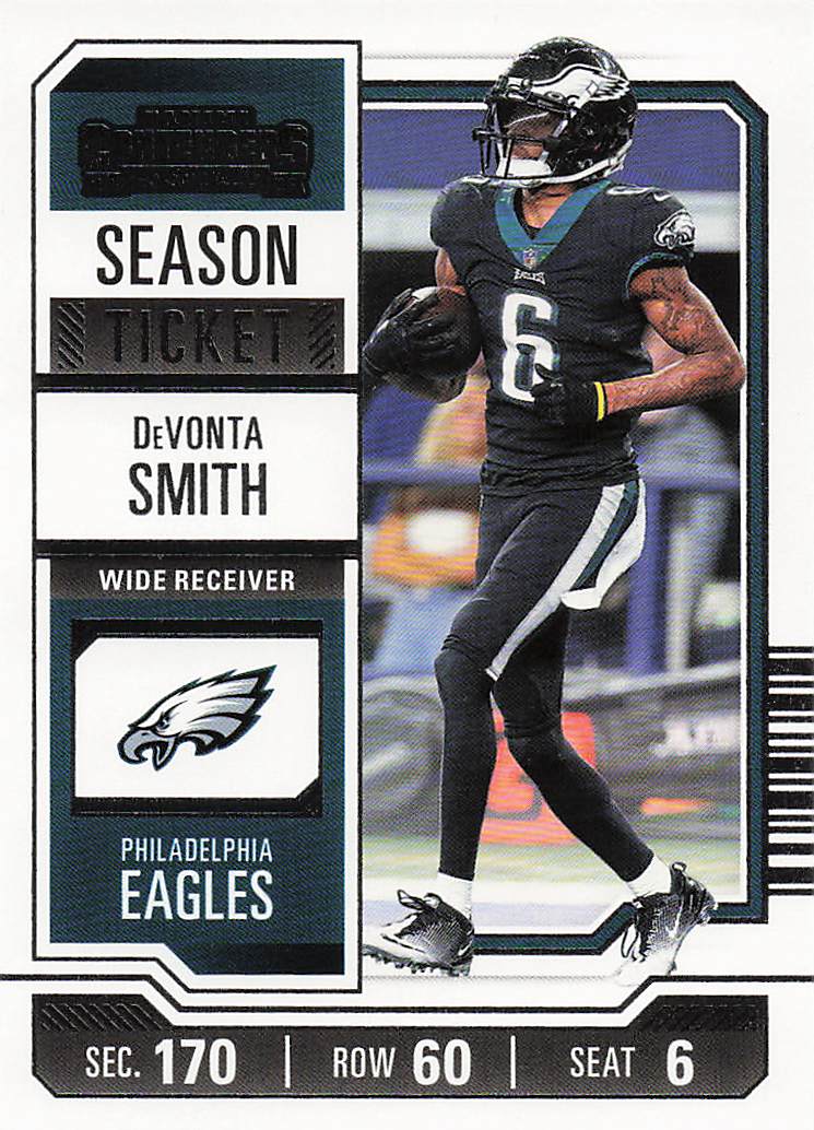 2023 Panini Contenders Football Season Ticket Retail DeVonta Smith #79