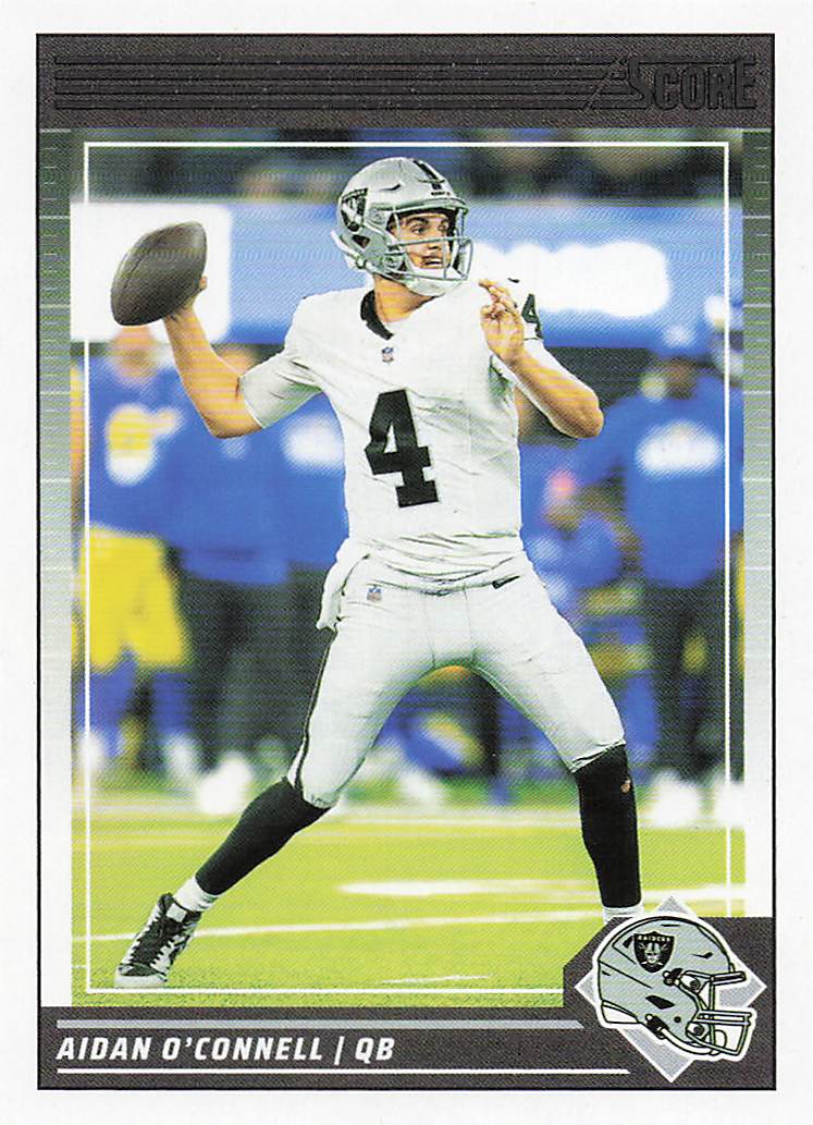 2024 Score Football Aidan O'Connell #147