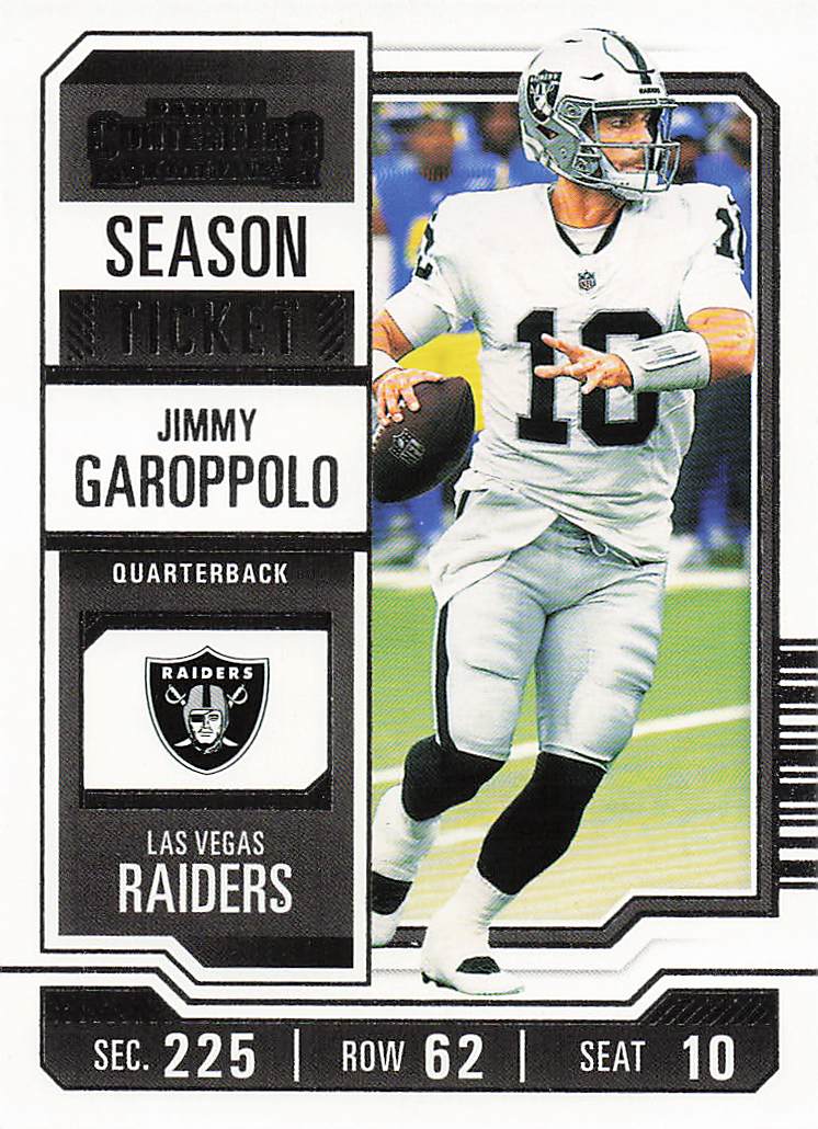 2023 Panini Contenders Football Jimmy Garoppolo #54