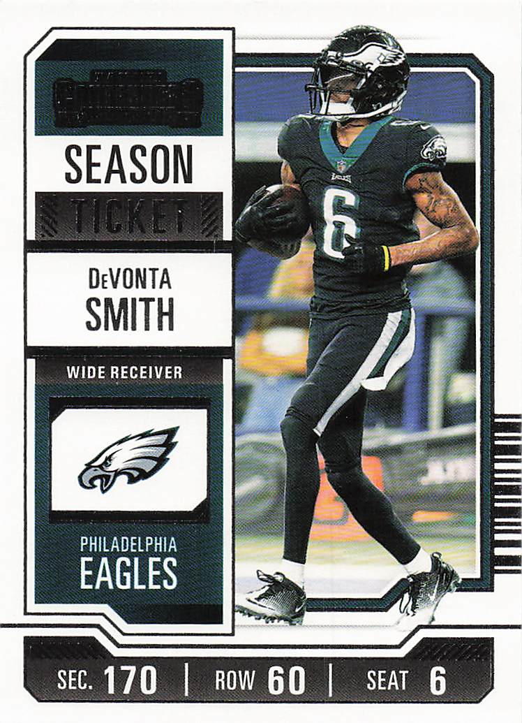 2023 Panini Contenders Football Season Ticket Retail DeVonta Smith #79