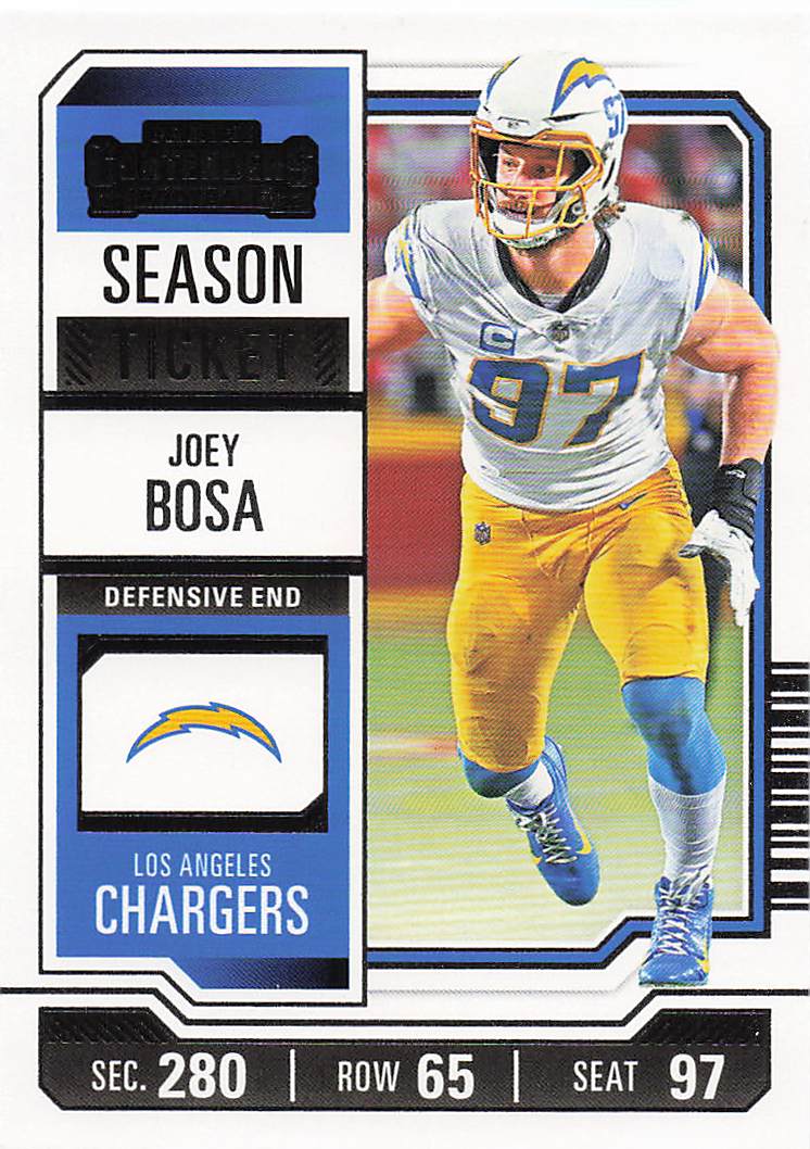 2023 Panini Contenders Football Joey Bosa #58
