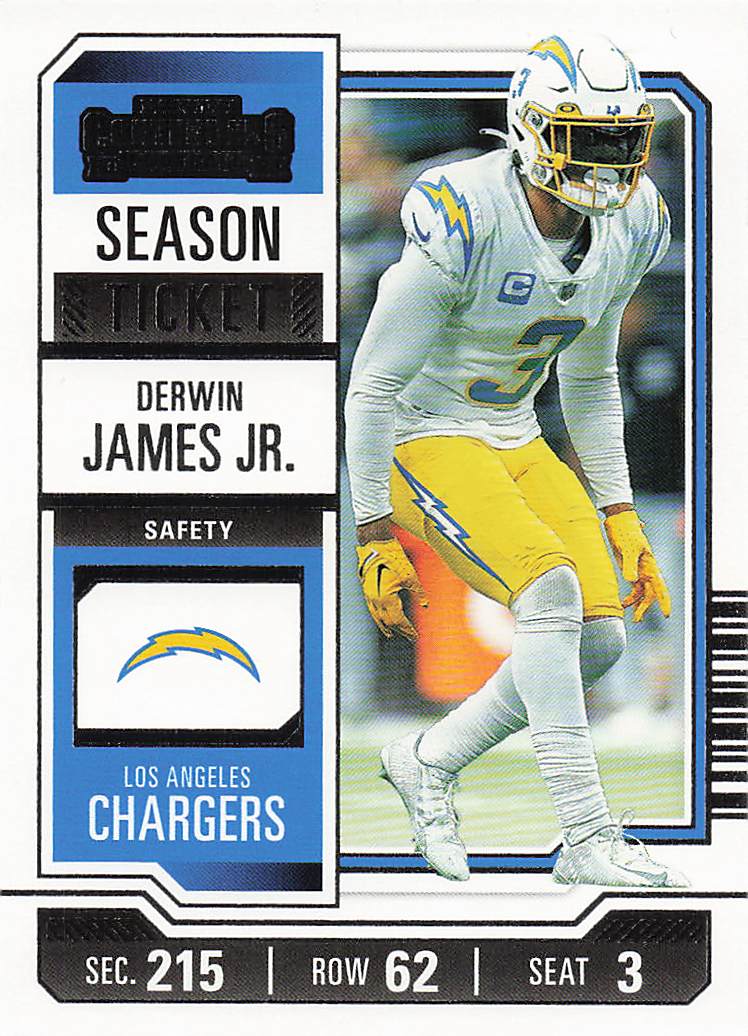 2023 Panini Contenders Football Derwin James Jr. #57