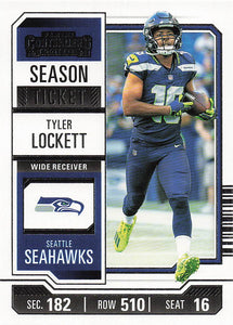 2023 Panini Contenders Football Season Ticket Retail Tyler Lockett #91