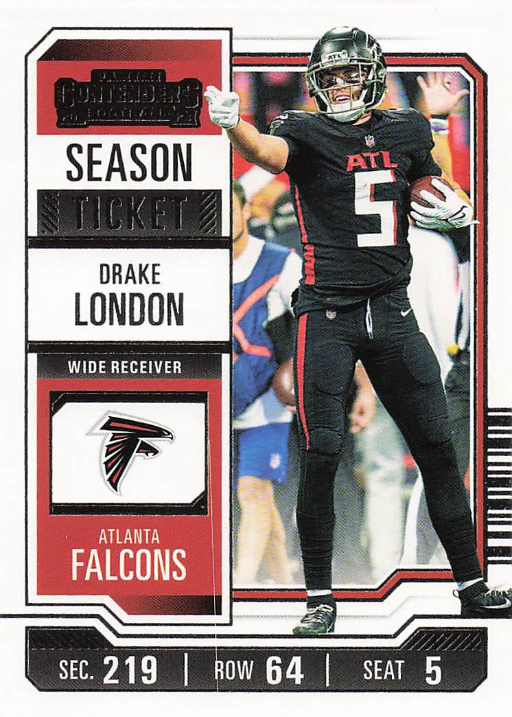 2023 Panini Contenders Football Drake London #5
