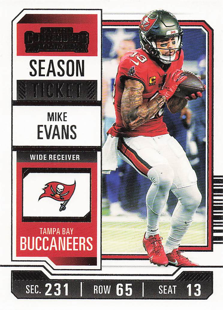 2023 Panini Contenders Football Season Ticket Retail Mike Evans #94