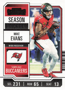 2023 Panini Contenders Football Season Ticket Retail Mike Evans #94