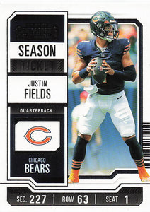 2023 Panini Contenders Football Justin Fields #20