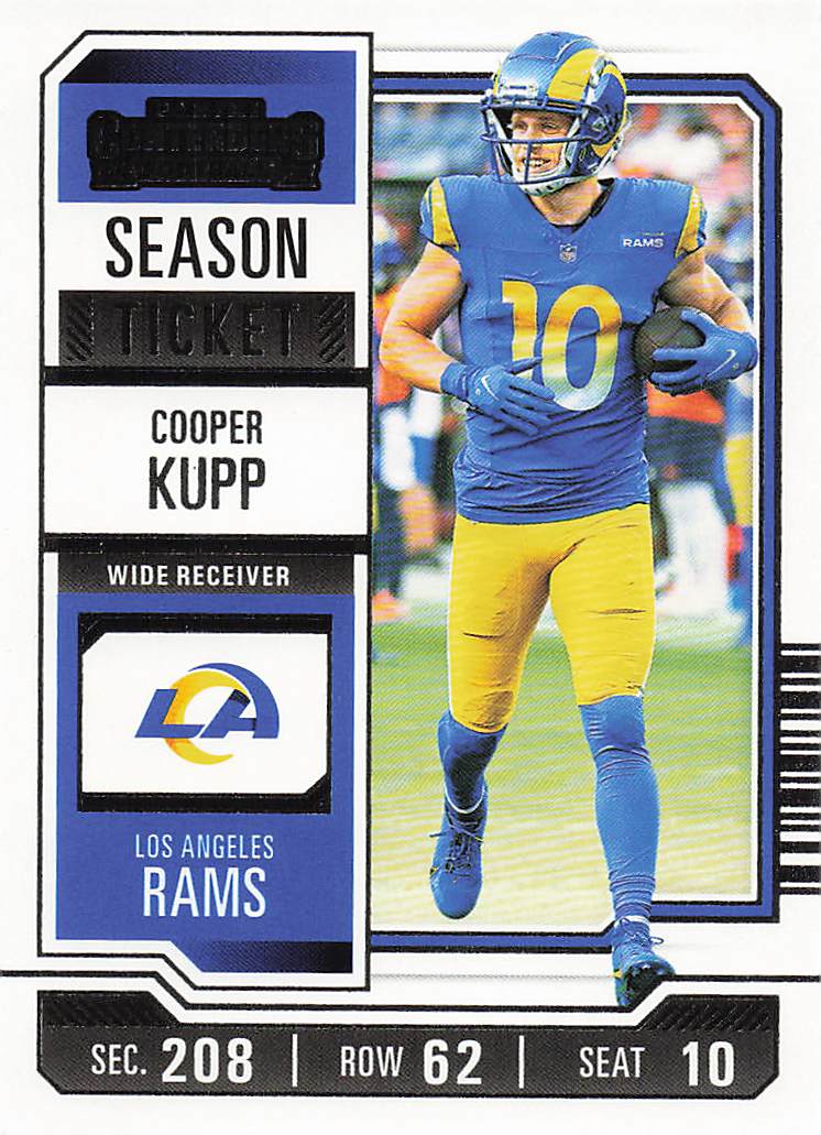 2023 Panini Contenders Football Season Ticket Retail Cooper Kupp #61
