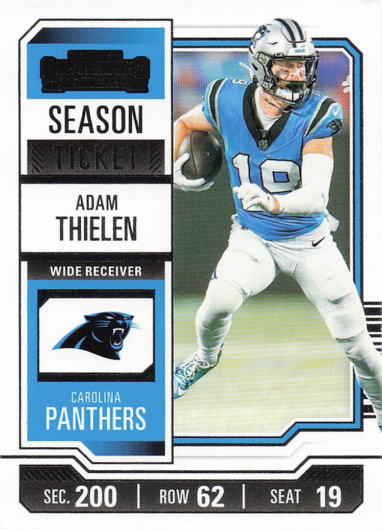 2023 Panini Contenders Football Season Ticket Retail Adam Thielen #14