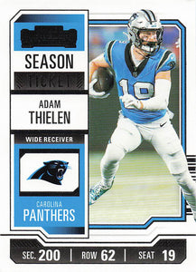 2023 Panini Contenders Football Season Ticket Retail Adam Thielen #14