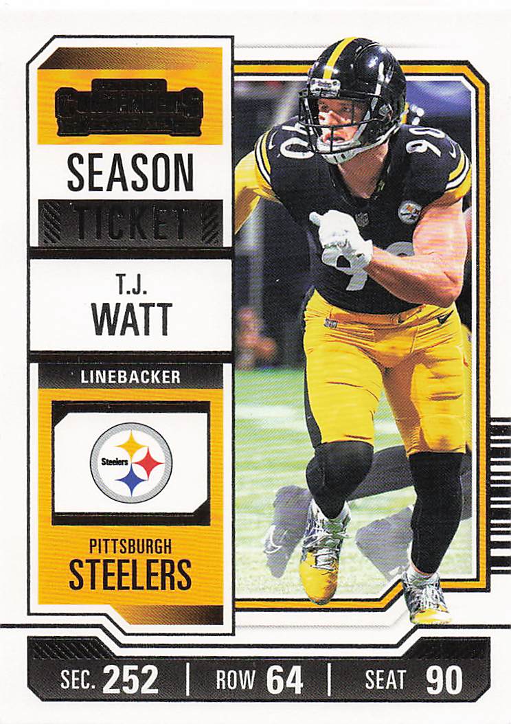 2023 Panini Contenders Football Retail T.J. Watt #85