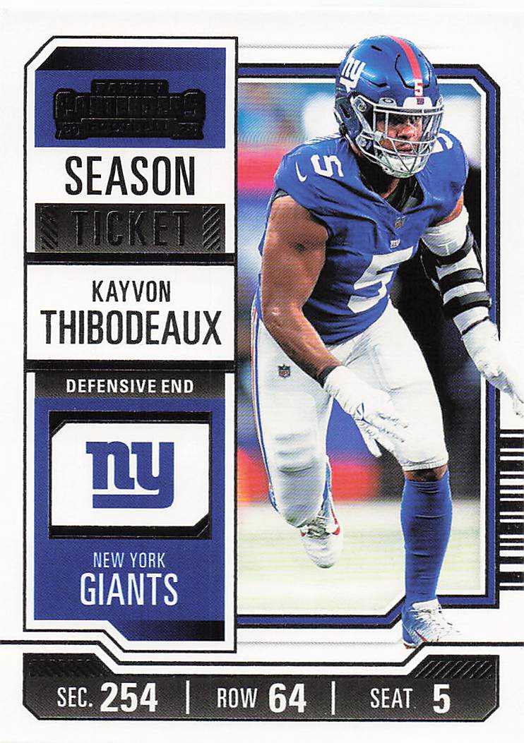 2023 Panini Contenders Football Kayvon Thibodeaux #76