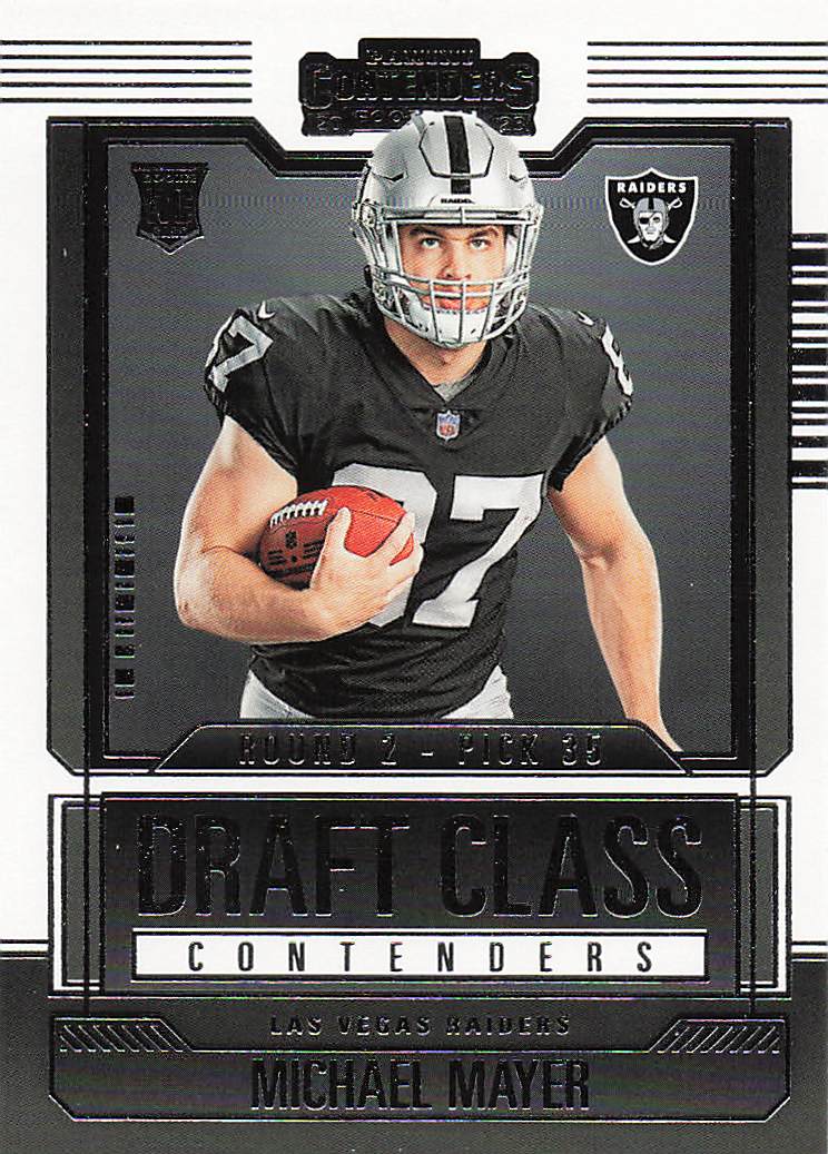 2023 Panini Contenders Football Draft Class Contenders Michael Mayer #17
