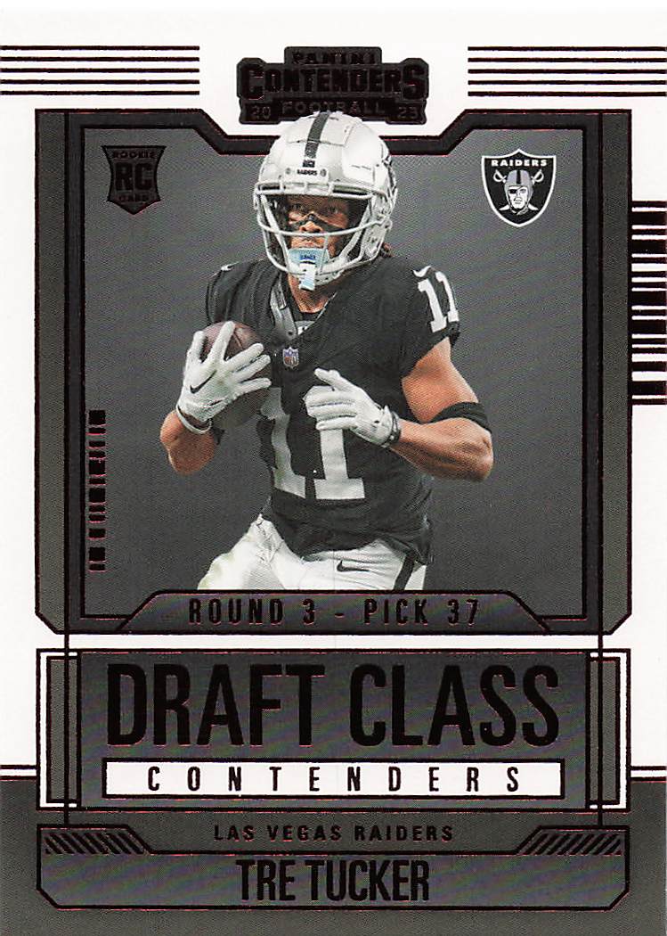2023 Panini Contenders Football Draft Class Contenders Red Tre Tucker #21