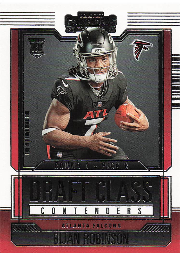 2023 Panini Contenders Football Draft Class Contenders Bijan Robinson #2