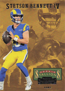 2023 Panini Contenders Football Rookie Stallions Stetson Bennett IV #4