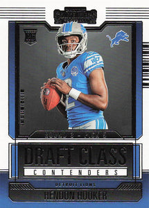 2023 Panini Contenders Football Draft Class Contenders Hendon Hooker #8