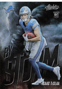 2025 Panini Absolute Football By Storm Isaac TeSlaa #5