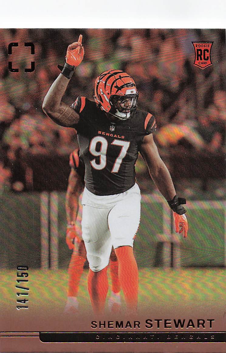 2025 Panini Photogenic Football Bronze 141/150 Shemar Stewart #151 Rookie