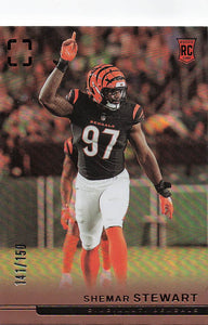 2025 Panini Photogenic Football Bronze 141/150 Shemar Stewart #151 Rookie