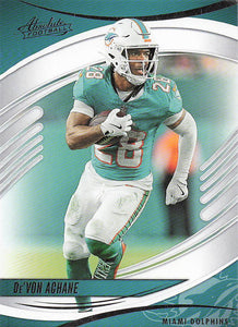2025 Panini Absolute Football Retail De'Von Achane #85