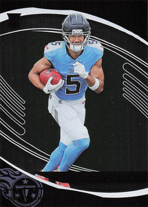 2025 Panini Absolute Football Blue Elic Ayomanor #122 Rookie