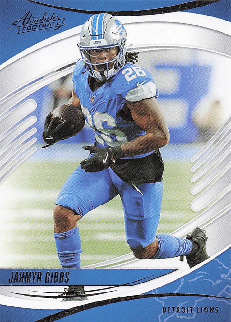 2025 Panini Absolute Football Jahmyr Gibbs #91