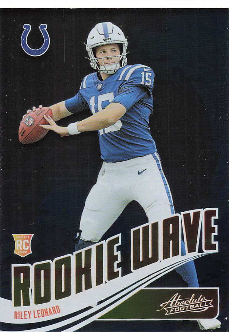 2025 Panini Absolute Football Rookie Wave Riley Leonard #RW-RLD