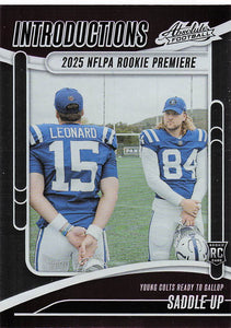 2025 Panini Absolute Football Introductions Saddle Up #I-RLD