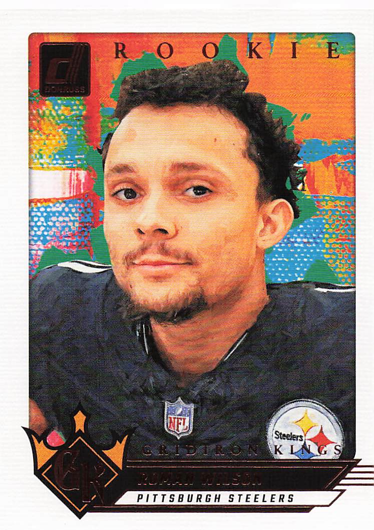 2024 Donruss Football Rookie Gridiron Kings Roman Wilson #15