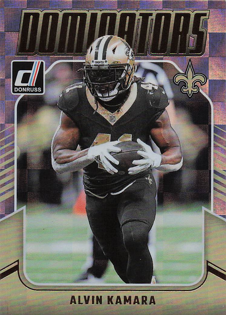 2024 Donruss Football Dominators Alvin Kamara #25
