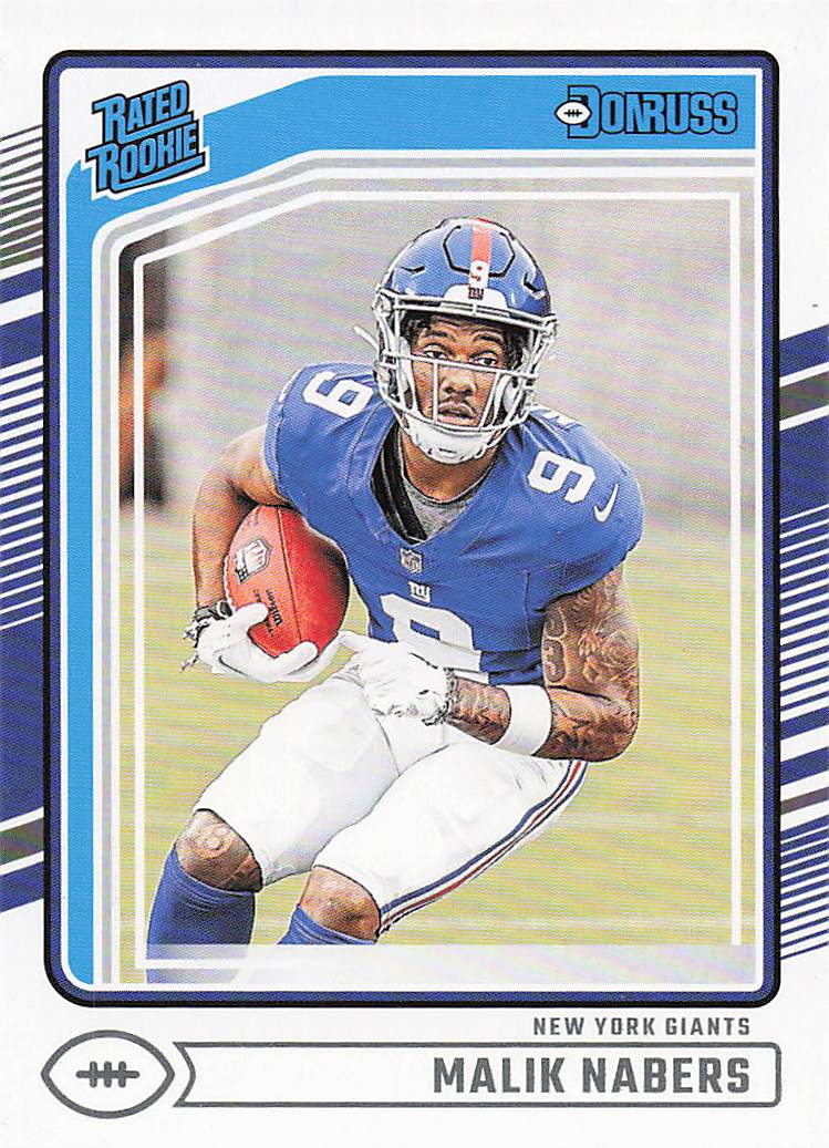 2024 Donruss Football Malik Nabers #383 Rookie