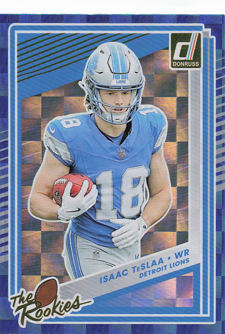 2025 Donruss Football The Rookies Isaac TeSlaa #35