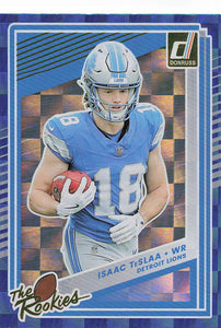 2025 Donruss Football The Rookies Isaac TeSlaa #35