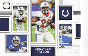 2025 Panini Photogenic Football Scrapbook Jonathan Taylor #10
