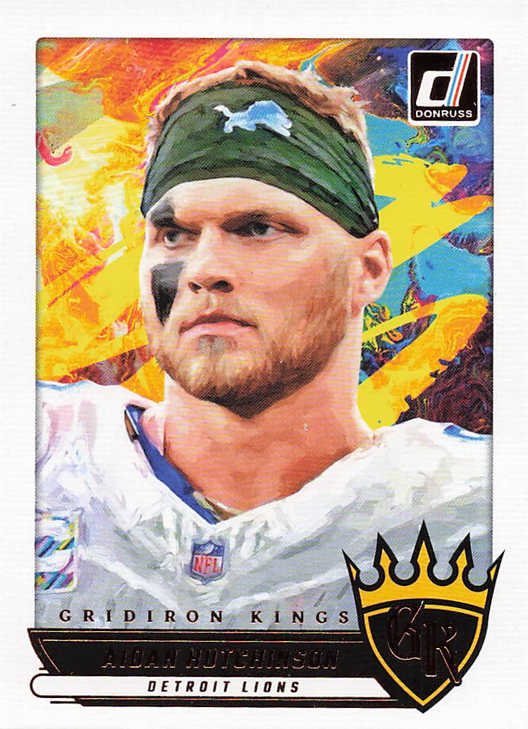 2025 Donruss Football Gridiron Kings Aidan Hutchinson #GK-AHN