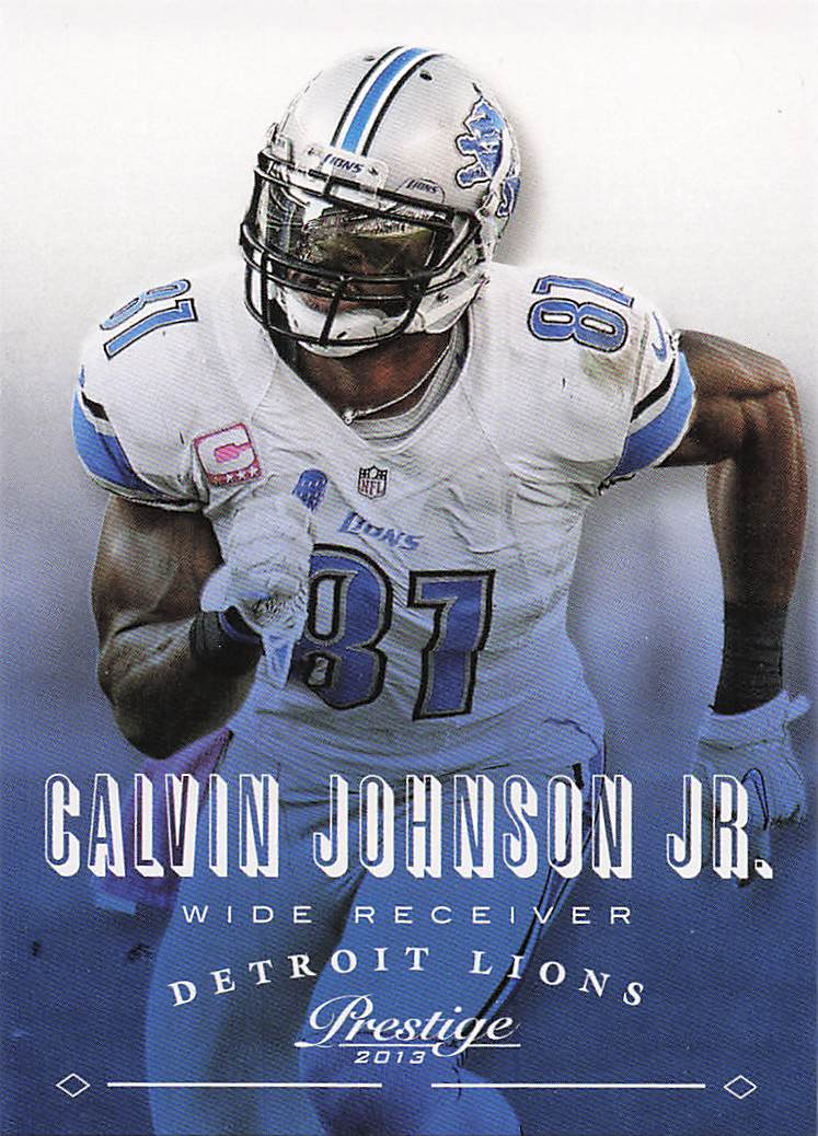 2013 Panini Prestige Football Calvin Johnson #65