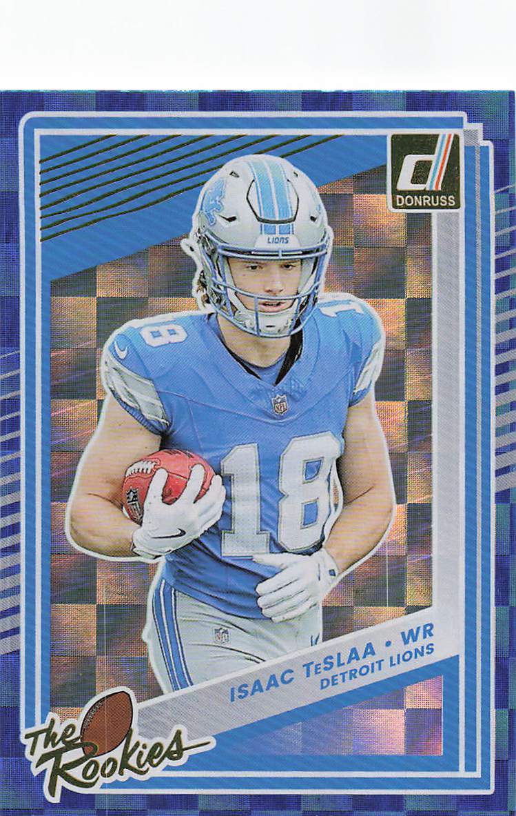 2025 Donruss Football The Rookies Isaac TeSlaa #35
