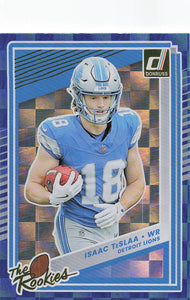 2025 Donruss Football The Rookies Isaac TeSlaa #35