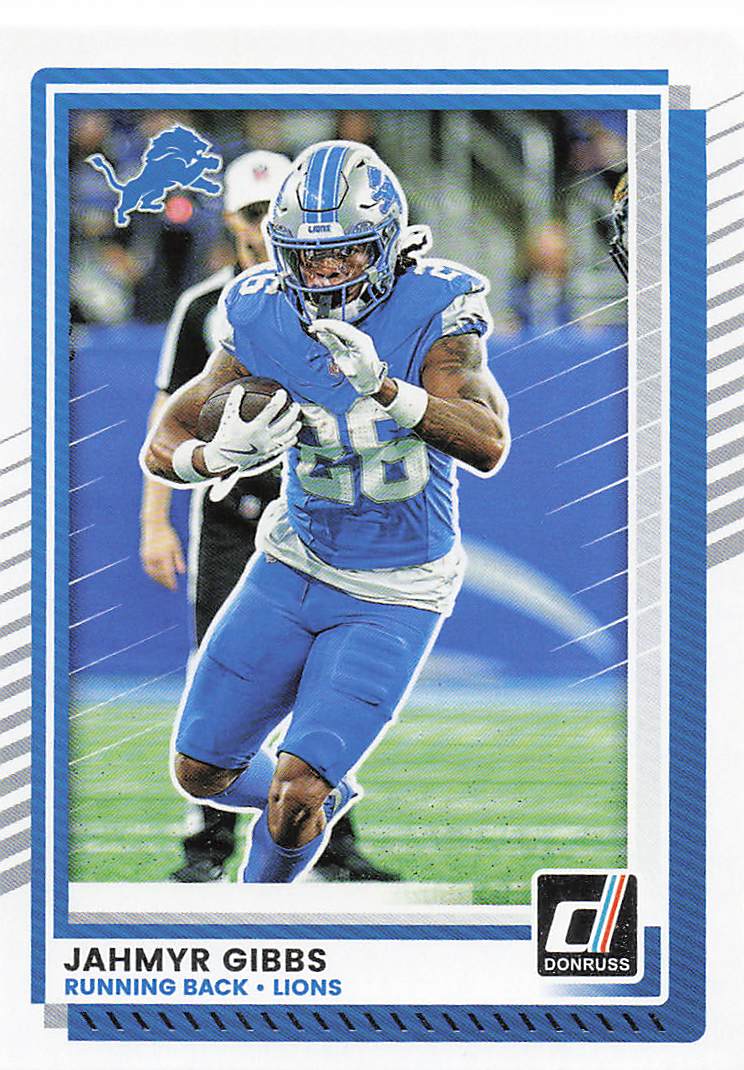 2025 Donruss Football Jahmyr Gibbs #101