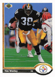 1991 Upper Deck Football Tim Worley #307