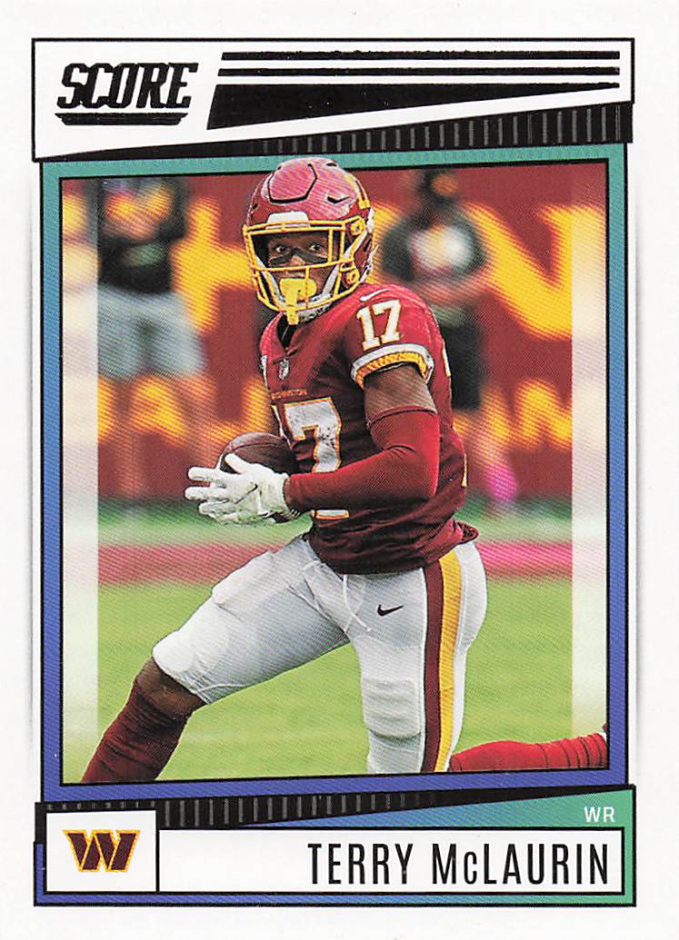 2022 Score Football Terry McLaurin #251